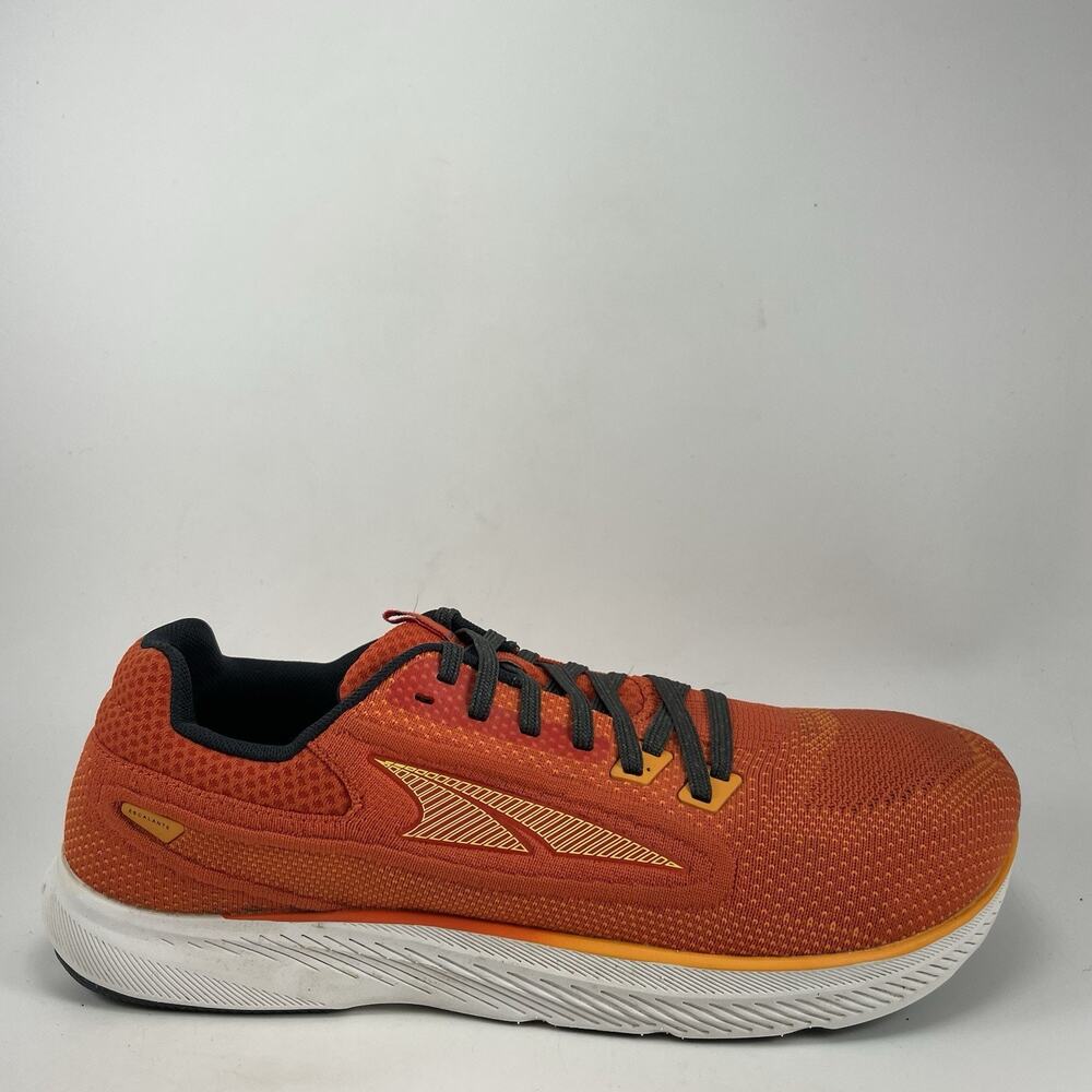 Altra Outroad Orange Running Shoes Mens Size 12 Low Top Wide Toe Box Knit